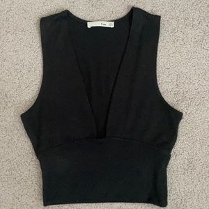 ARITZIA Wilfred Valeria Black Tank XXS
